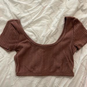 Garage XS crop top